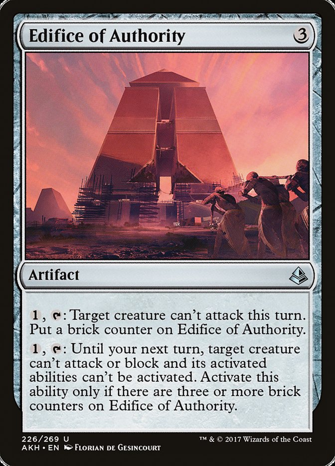 Edifice of Authority [Amonkhet] | North Valley Games