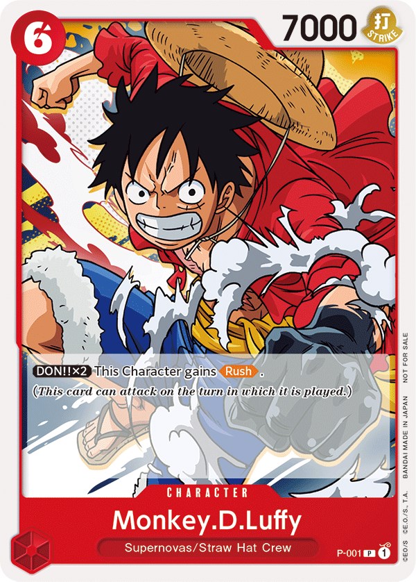 Monkey.D.Luffy (Super Pre-Release) [Participant] [One Piece Promotion Cards] | North Valley Games