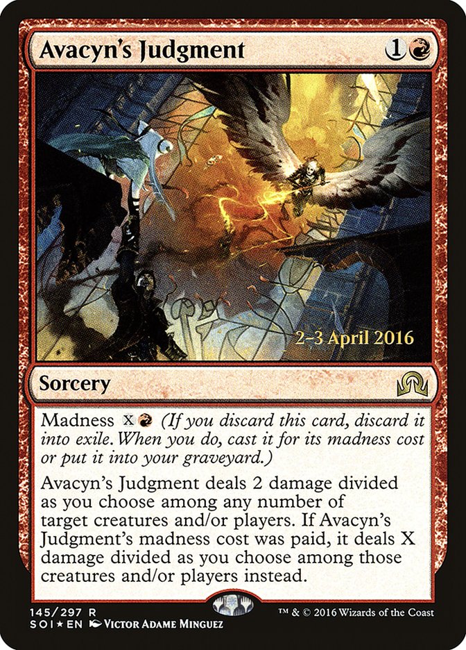 Avacyn's Judgment [Shadows over Innistrad Prerelease Promos] | North Valley Games