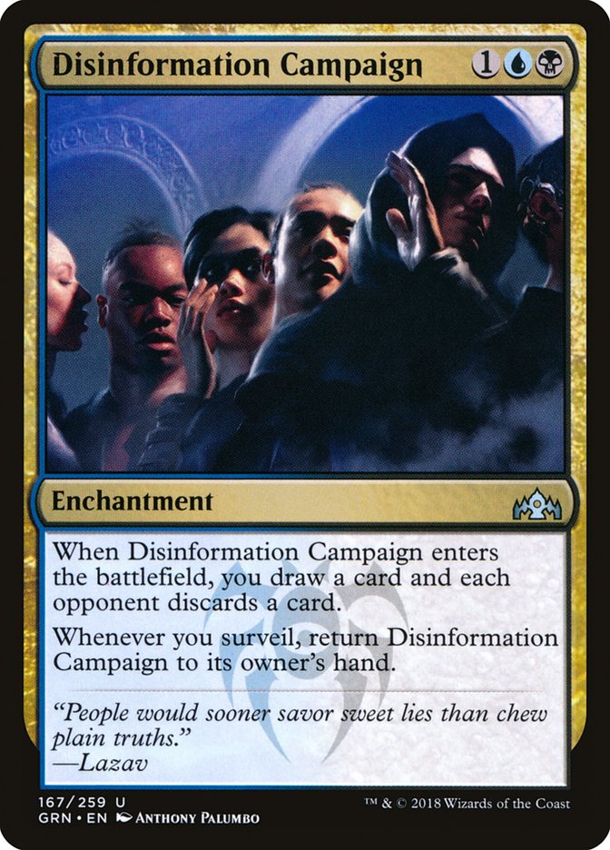 Disinformation Campaign [Guilds of Ravnica] | North Valley Games