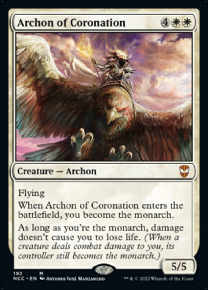 Archon of Coronation [Streets of New Capenna Commander] | North Valley Games
