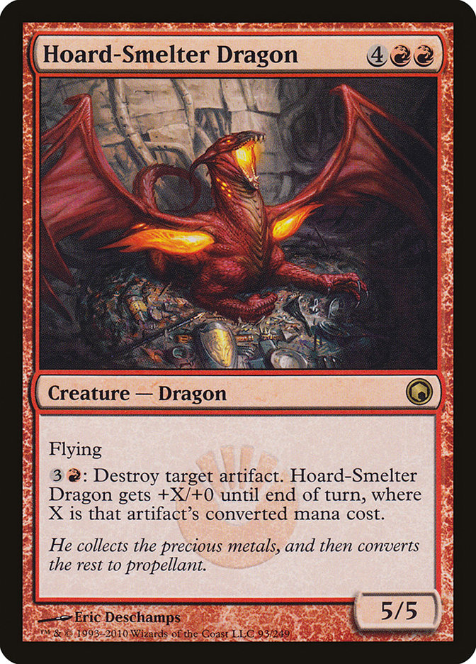 Hoard-Smelter Dragon [Scars of Mirrodin] | North Valley Games