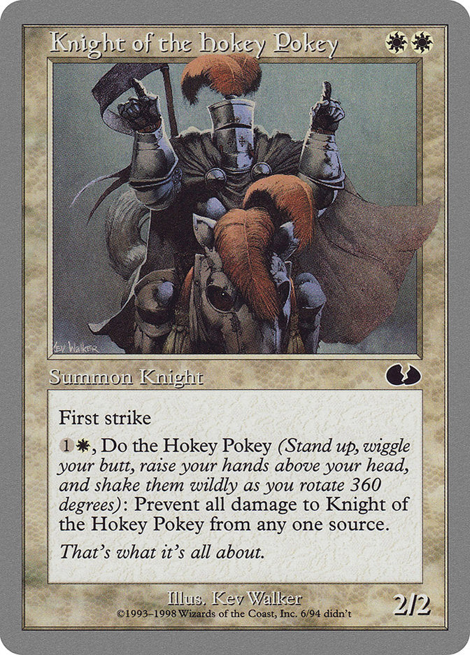 Knight of the Hokey Pokey [Unglued] | North Valley Games