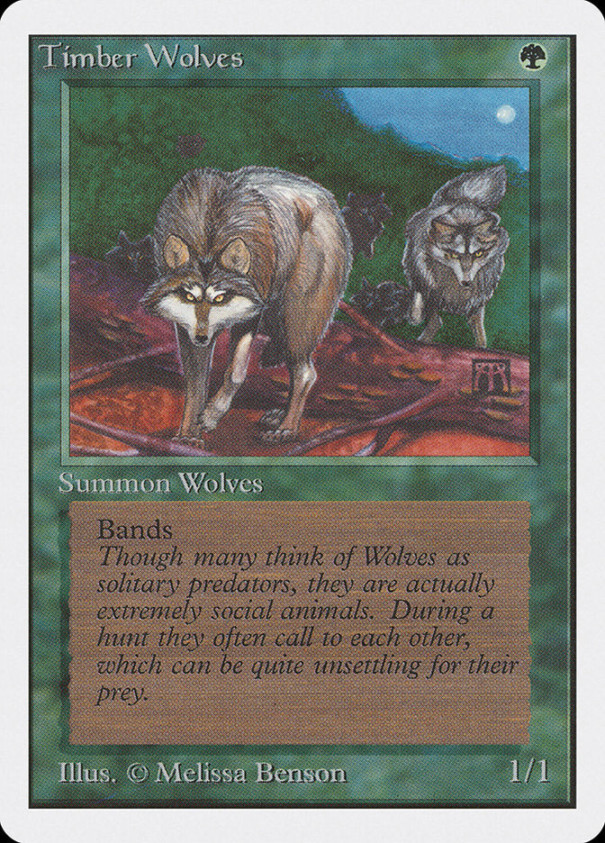 Timber Wolves [Unlimited Edition] | North Valley Games