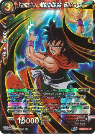 Yamcha, Merciless Barrage (BT10-008) [Rise of the Unison Warrior 2nd Edition] | North Valley Games
