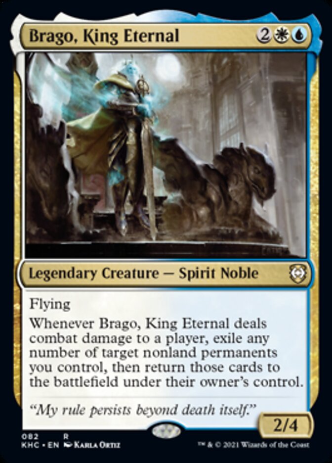Brago, King Eternal [Kaldheim Commander] | North Valley Games