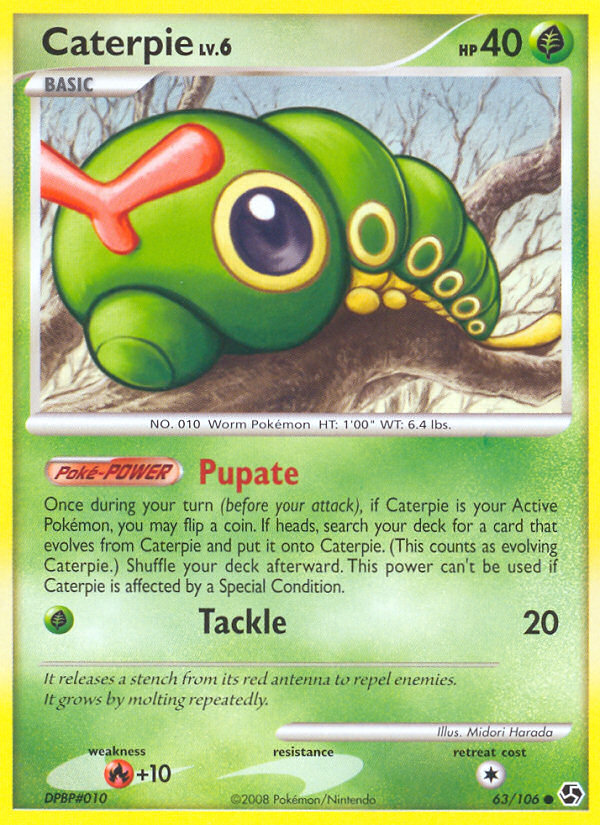 Caterpie (63/106) [Diamond & Pearl: Great Encounters] | North Valley Games