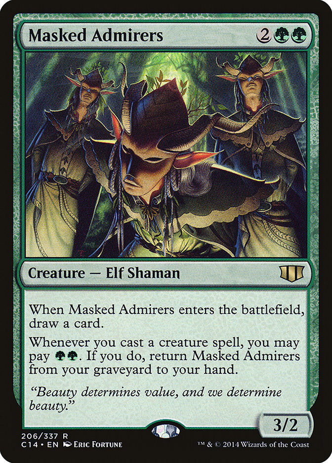 Masked Admirers [Commander 2014] | North Valley Games