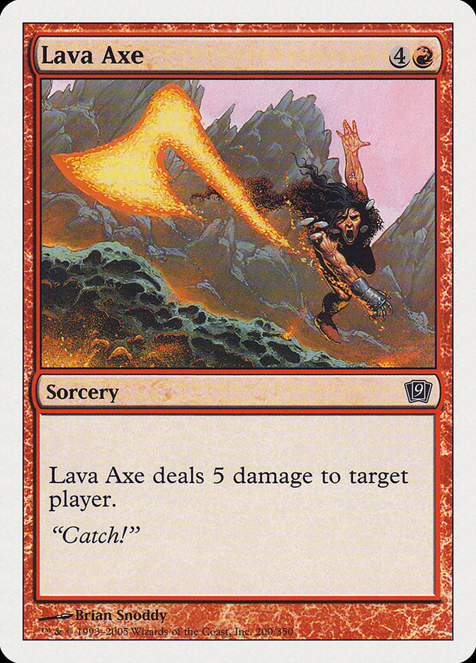 Lava Axe [Ninth Edition] | North Valley Games