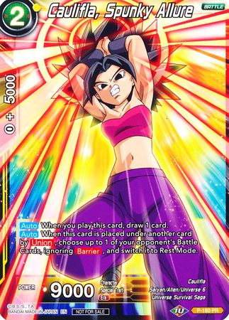 Caulifla, Spunky Allure (P-180) [Promotion Cards] | North Valley Games