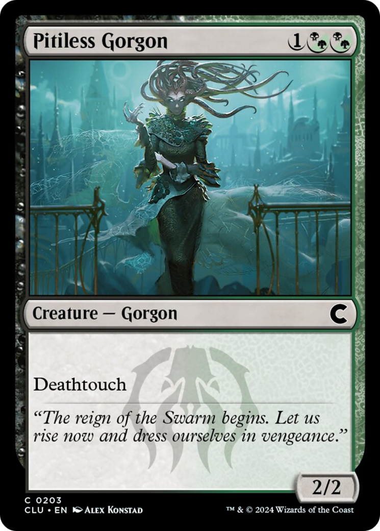 Pitiless Gorgon [Ravnica: Clue Edition] | North Valley Games
