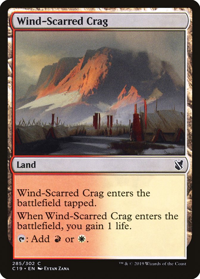 Wind-Scarred Crag [Commander 2019] | North Valley Games