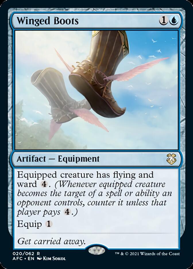 Winged Boots [Dungeons & Dragons: Adventures in the Forgotten Realms Commander] | North Valley Games