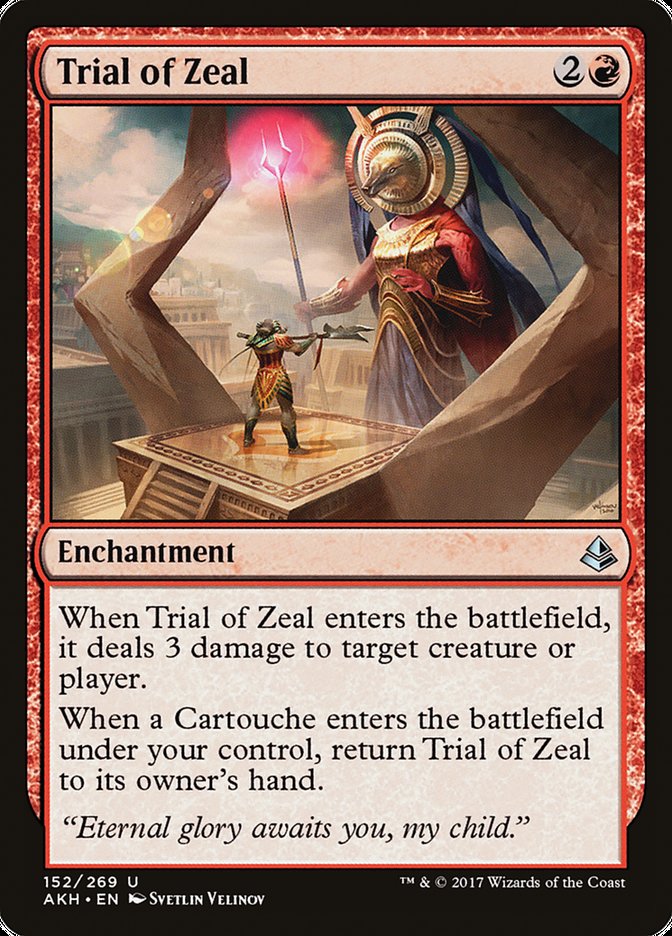 Trial of Zeal [Amonkhet] | North Valley Games