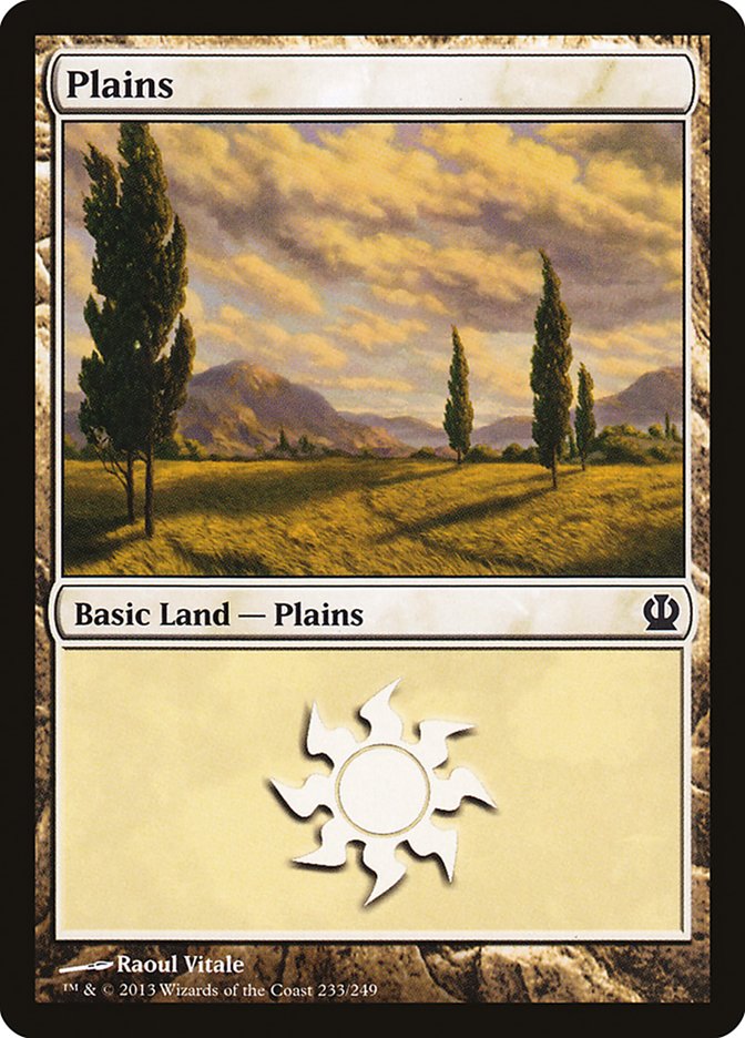 Plains (233) [Theros] | North Valley Games