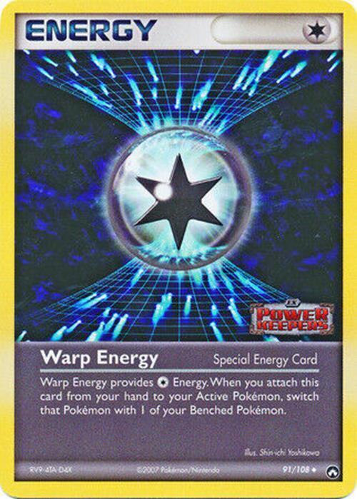 Warp Energy (91/108) (Stamped) [EX: Power Keepers] | North Valley Games