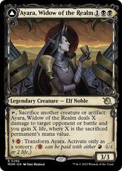 Ayara, Widow of the Realm // Ayara, Furnace Queen (Showcase Planar Booster Fun) [March of the Machine] | North Valley Games