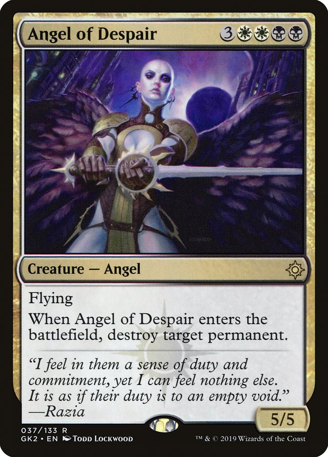 Angel of Despair [Ravnica Allegiance Guild Kit] | North Valley Games