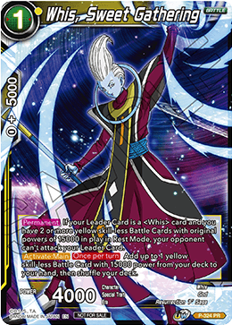 Whis, Sweet Gathering (P-324) [Tournament Promotion Cards] | North Valley Games
