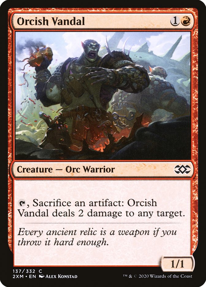 Orcish Vandal [Double Masters] | North Valley Games
