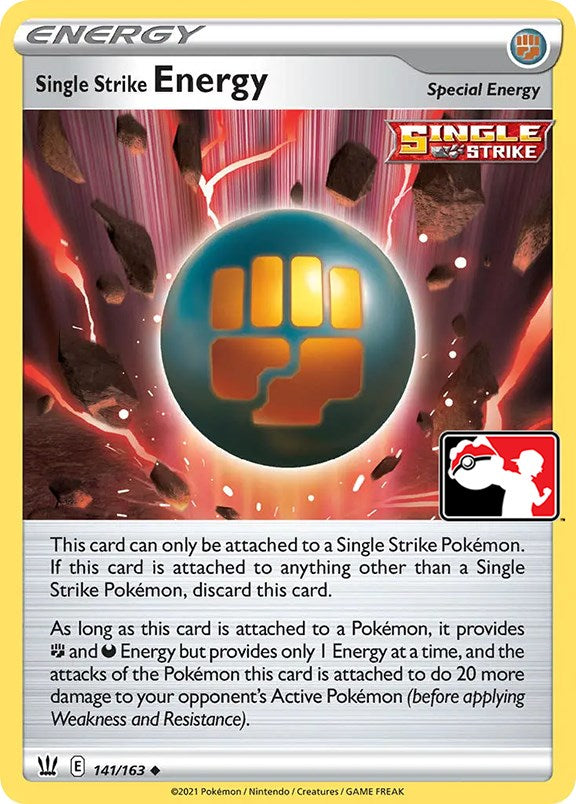 Single Strike Energy (141/163) [Prize Pack Series Two] | North Valley Games