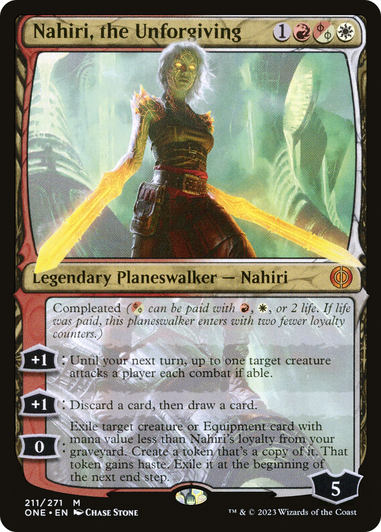 Nahiri, the Unforgiving [Phyrexia: All Will Be One] | North Valley Games