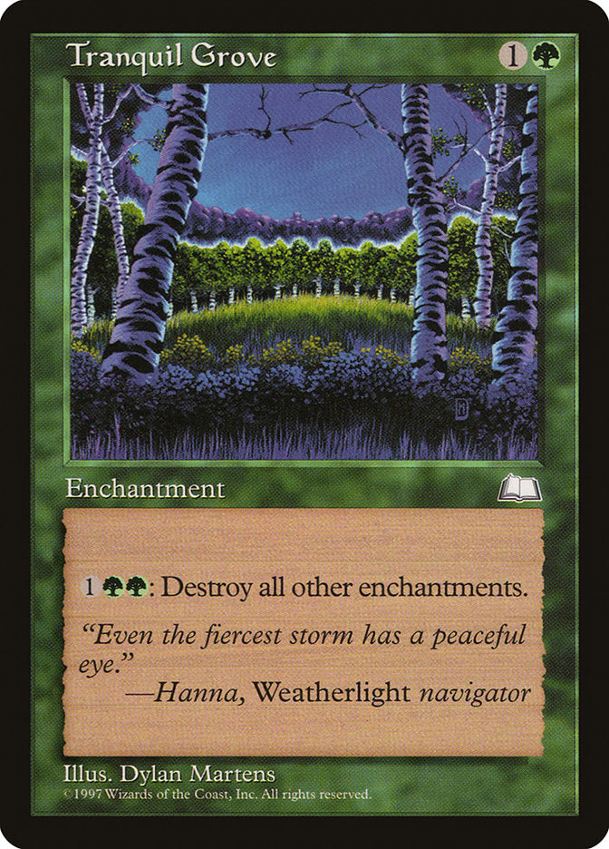 Tranquil Grove [Weatherlight] | North Valley Games