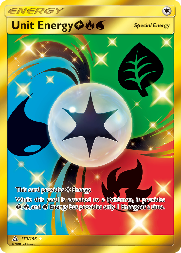 Unit Energy (170/156) (Grass, Fire, Water) [Sun & Moon: Ultra Prism] | North Valley Games