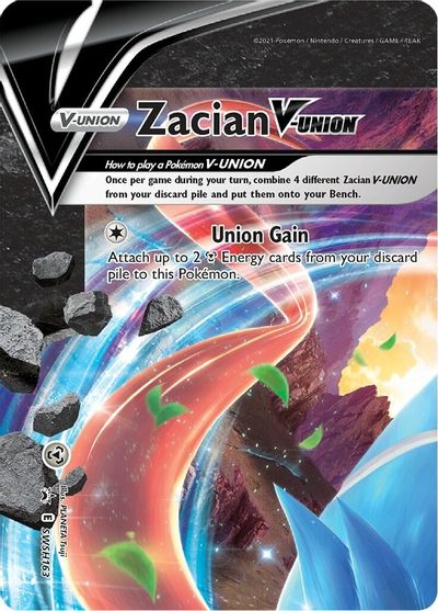 Zacian V-Union (SWSH163) [Sword & Shield: Black Star Promos] | North Valley Games