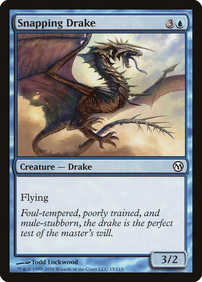 Snapping Drake [Duels of the Planeswalkers] | North Valley Games