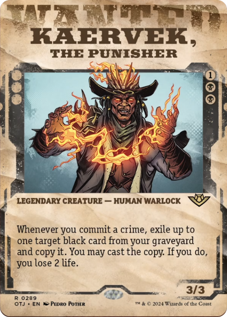 Kaervek, the Punisher (Showcase) [Outlaws of Thunder Junction] | North Valley Games