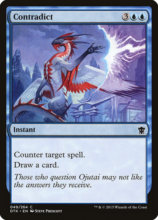 Contradict [Dragons of Tarkir] | North Valley Games