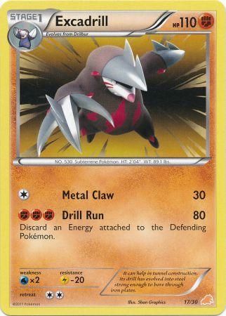 Excadrill (17/30) [Black & White: Trainer Kit - Excadrill] | North Valley Games