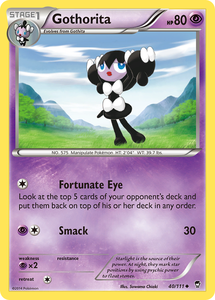 Gothorita (40/111) [XY: Furious Fists] | North Valley Games