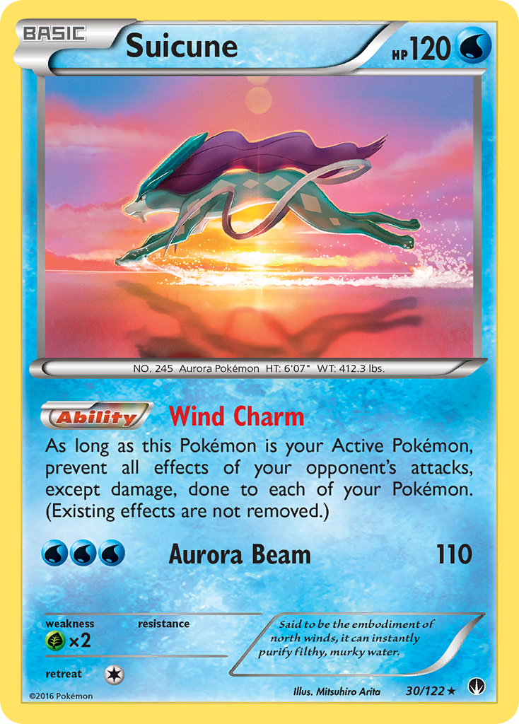 Suicune (30/122) [XY: BREAKpoint] | North Valley Games