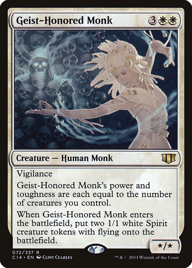 Geist-Honored Monk [Commander 2014] | North Valley Games