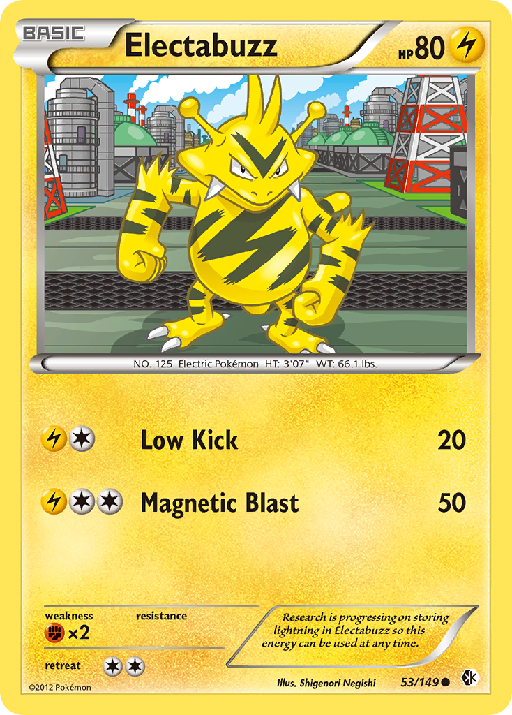 Electabuzz (53/149) [Black & White: Boundaries Crossed] | North Valley Games