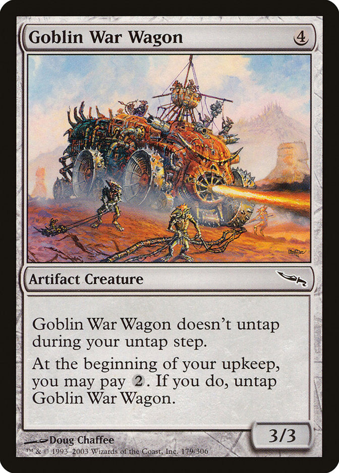 Goblin War Wagon [Mirrodin] | North Valley Games