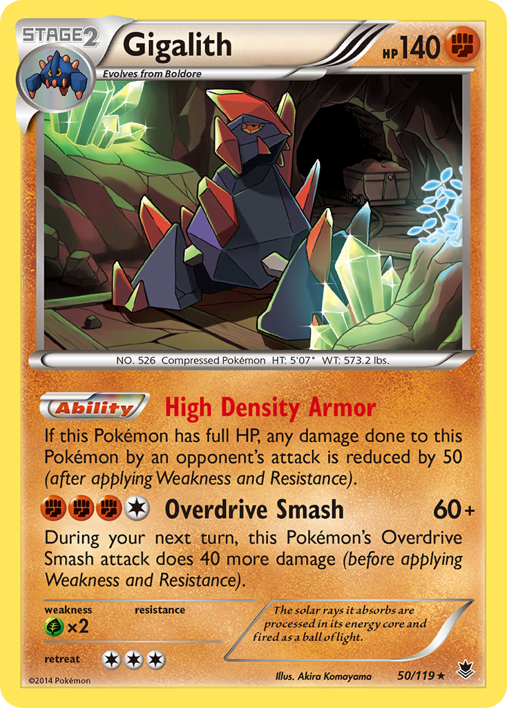 Gigalith (50/119) [XY: Phantom Forces] | North Valley Games
