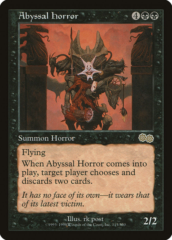 Abyssal Horror [Urza's Saga] | North Valley Games