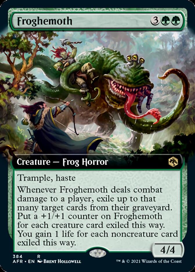 Froghemoth (Extended Art) [Dungeons & Dragons: Adventures in the Forgotten Realms] | North Valley Games