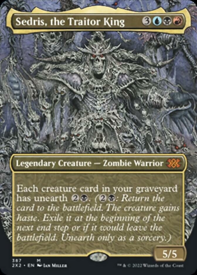Sedris, the Traitor King (Borderless Alternate Art) [Double Masters 2022] | North Valley Games