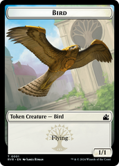 Bird // Spirit (0004) Double-Sided Token [Ravnica Remastered Tokens] | North Valley Games