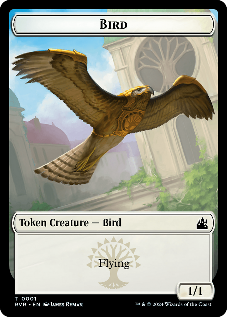 Bird // Beast Double-Sided Token [Ravnica Remastered Tokens] | North Valley Games