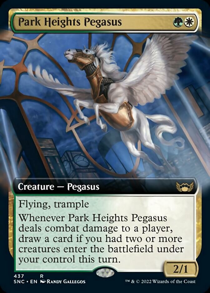 Park Heights Pegasus (Extended Art) [Streets of New Capenna] | North Valley Games