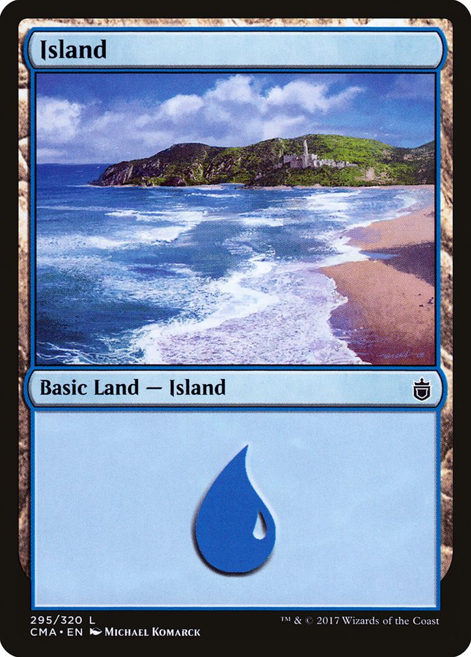 Island (295) [Commander Anthology] | North Valley Games