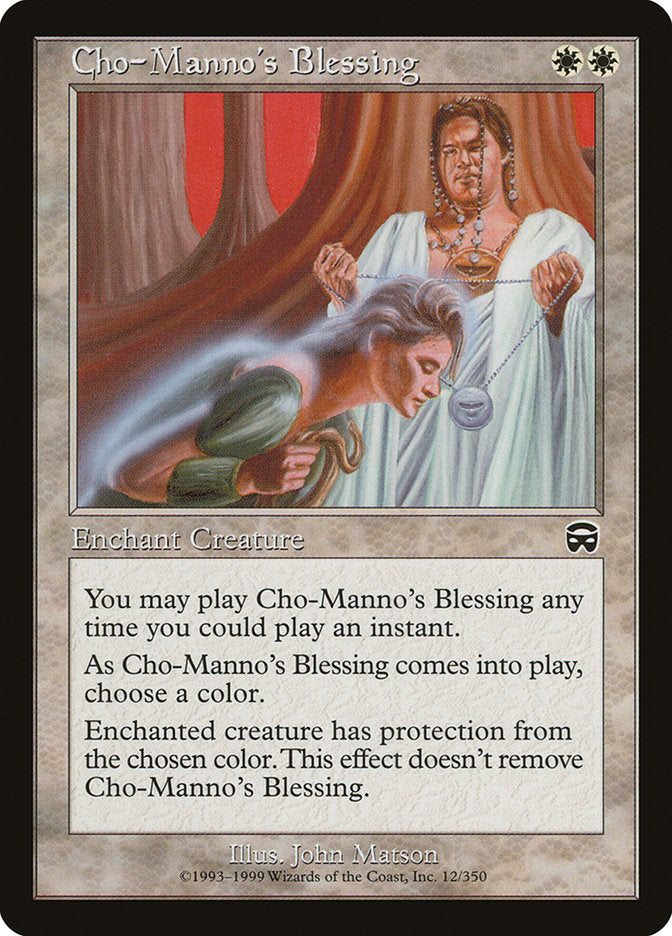 Cho-Manno's Blessing [Mercadian Masques] | North Valley Games