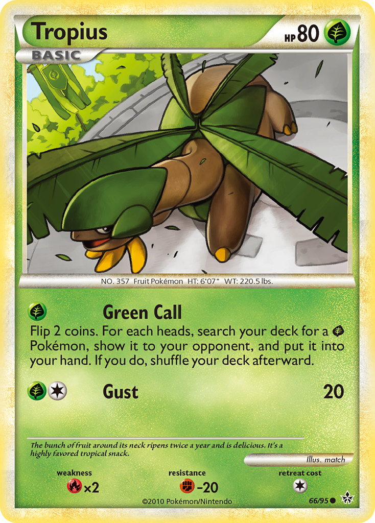 Tropius (66/95) [HeartGold & SoulSilver: Unleashed] | North Valley Games