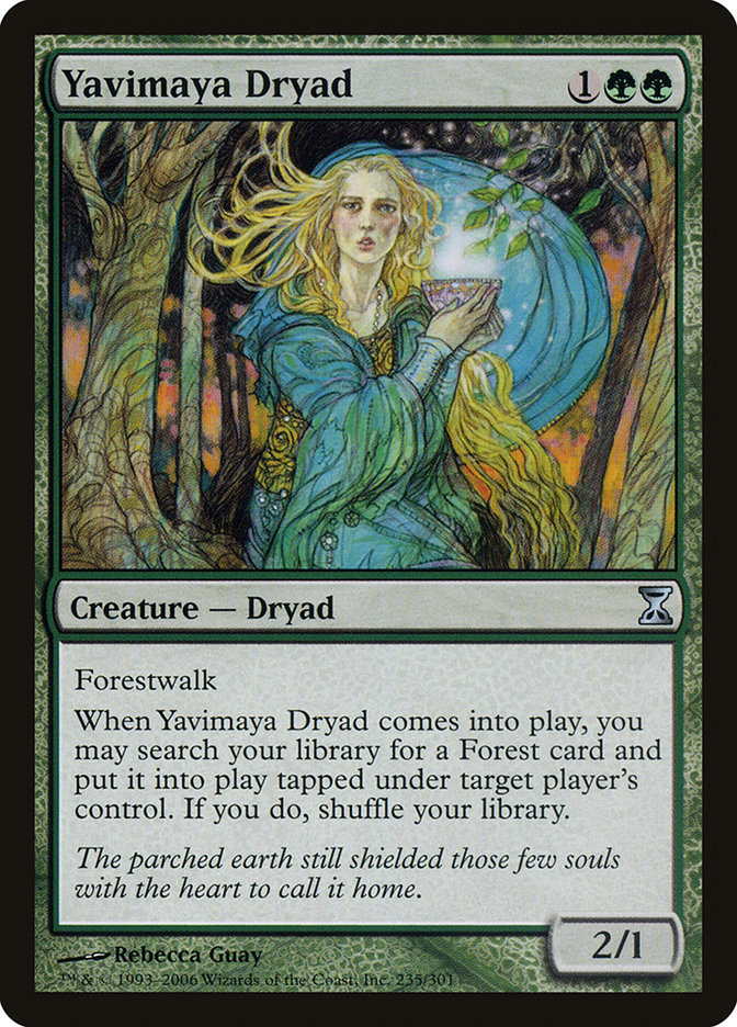 Yavimaya Dryad [Time Spiral] | North Valley Games