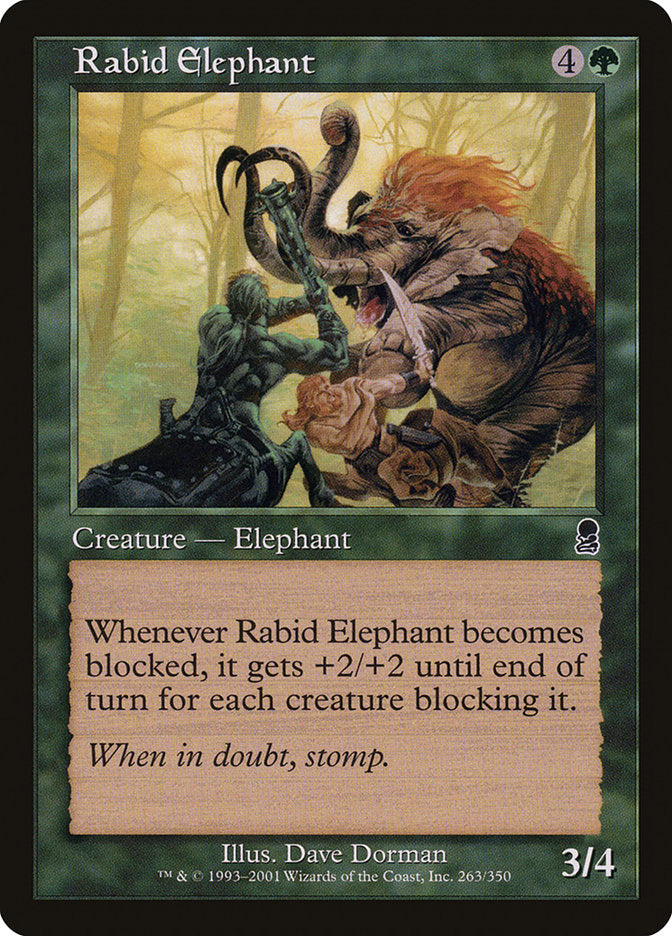 Rabid Elephant [Odyssey] | North Valley Games